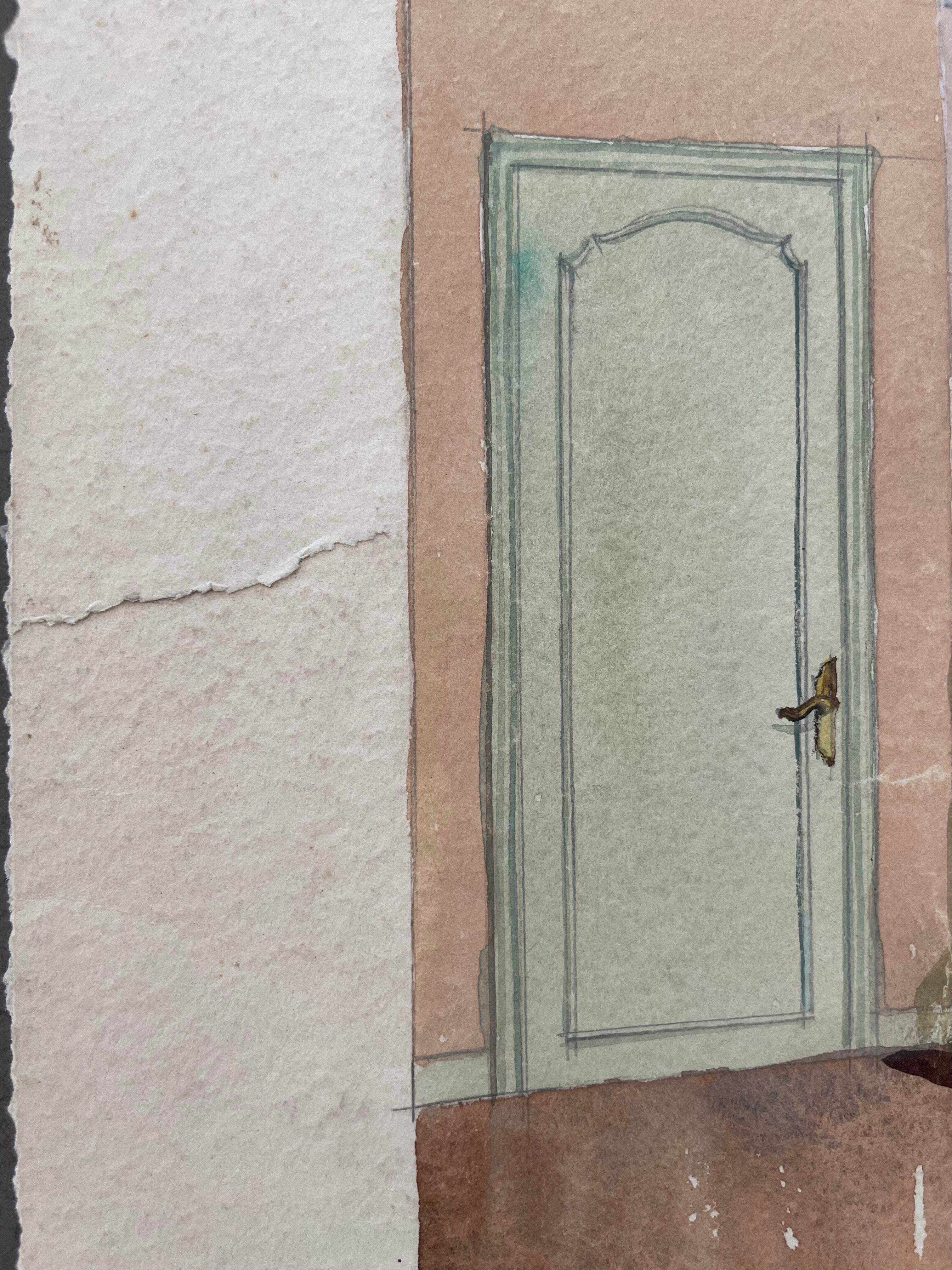 Painting decorative art interior architecture 30-50s