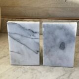 Pair of marble bookends