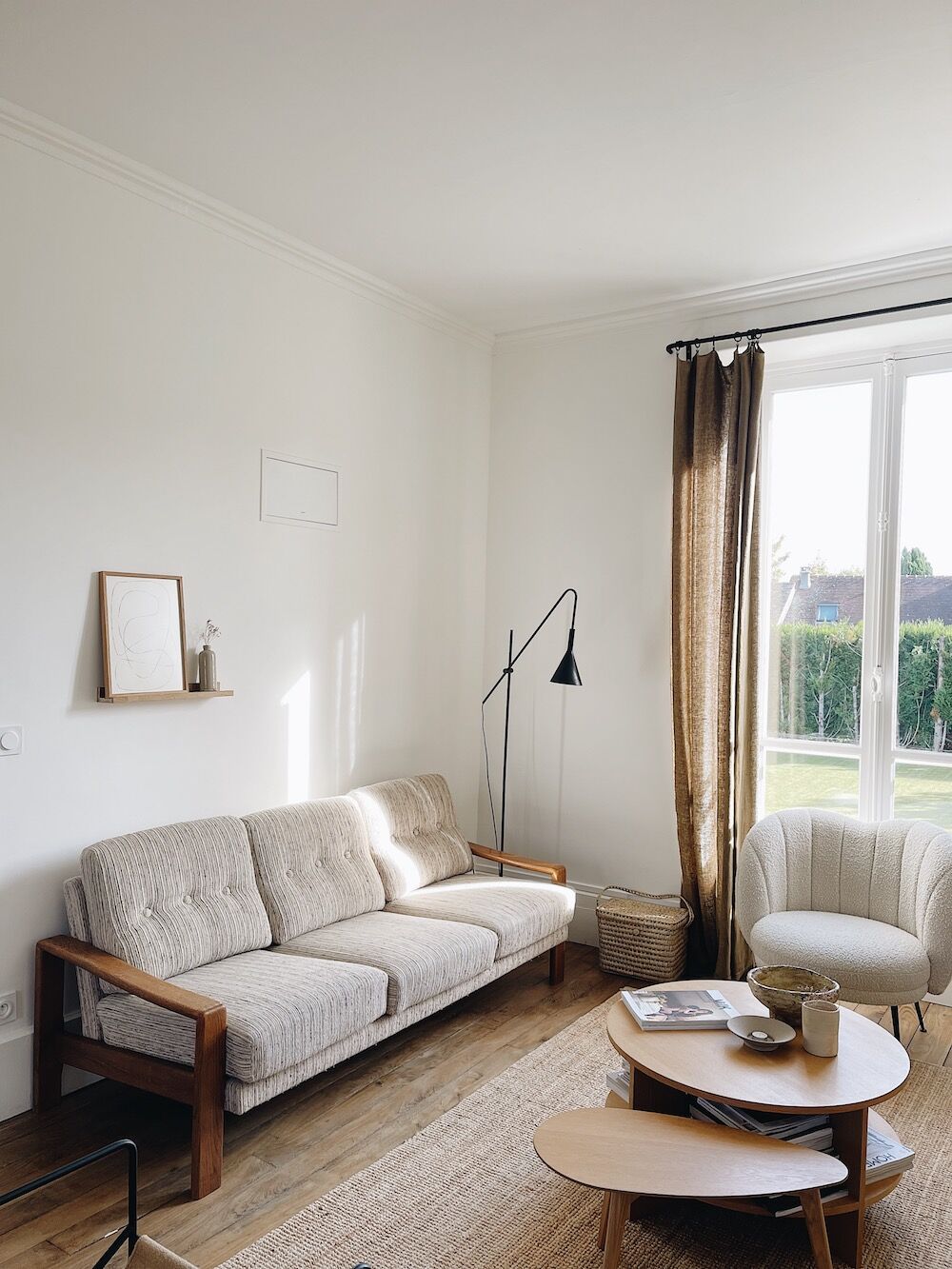 Vintage sofa "3 places"