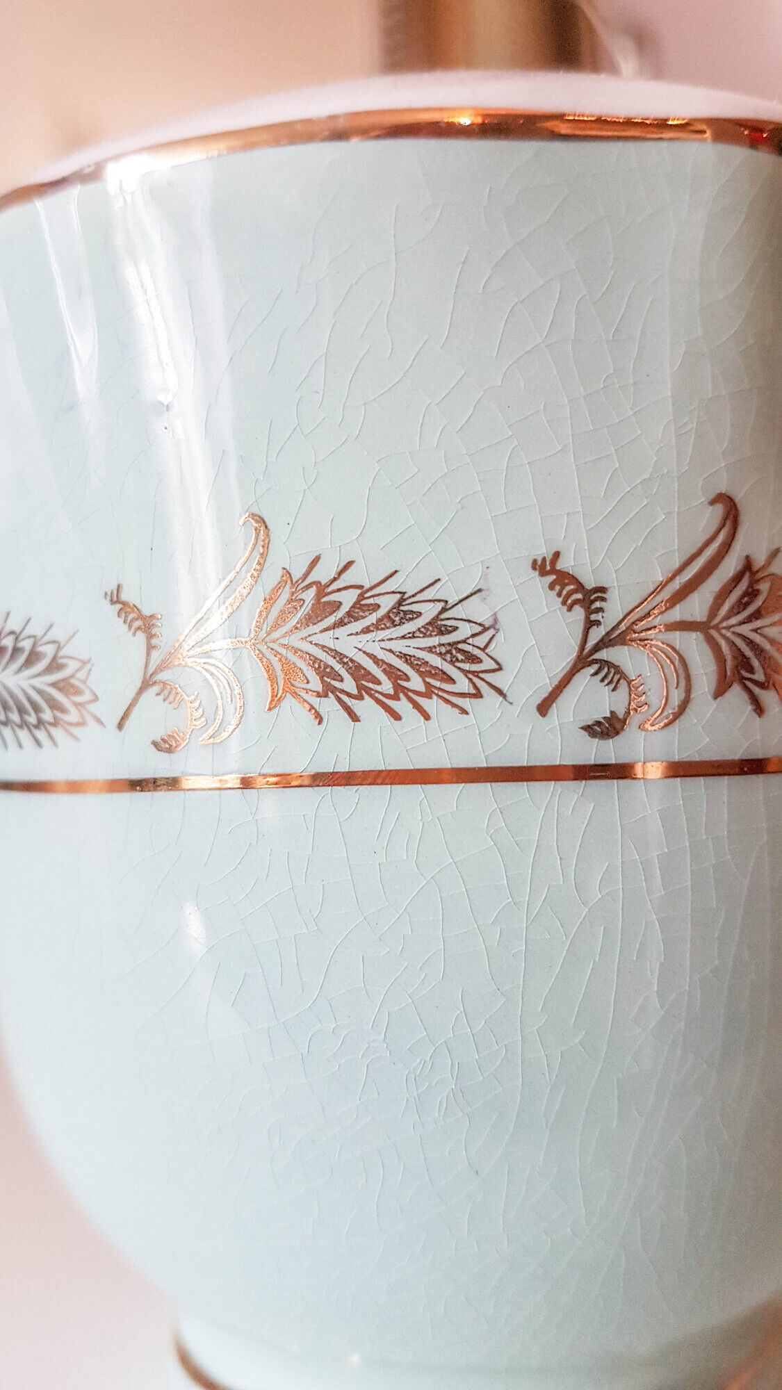 Tea service semi-porcelain céranord St Amand