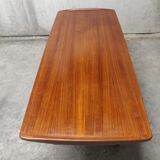 Table basse scandinave en teck de Kindt-Larsen