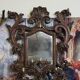 Large Venetian wall mirror in Louis XV style with 5 light arms.