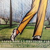 Bernard buffet the lithograph poster