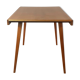 Extendable table in Beech Frantisek Jiràk by Tatra, Vintage Czechoslovak 1950s