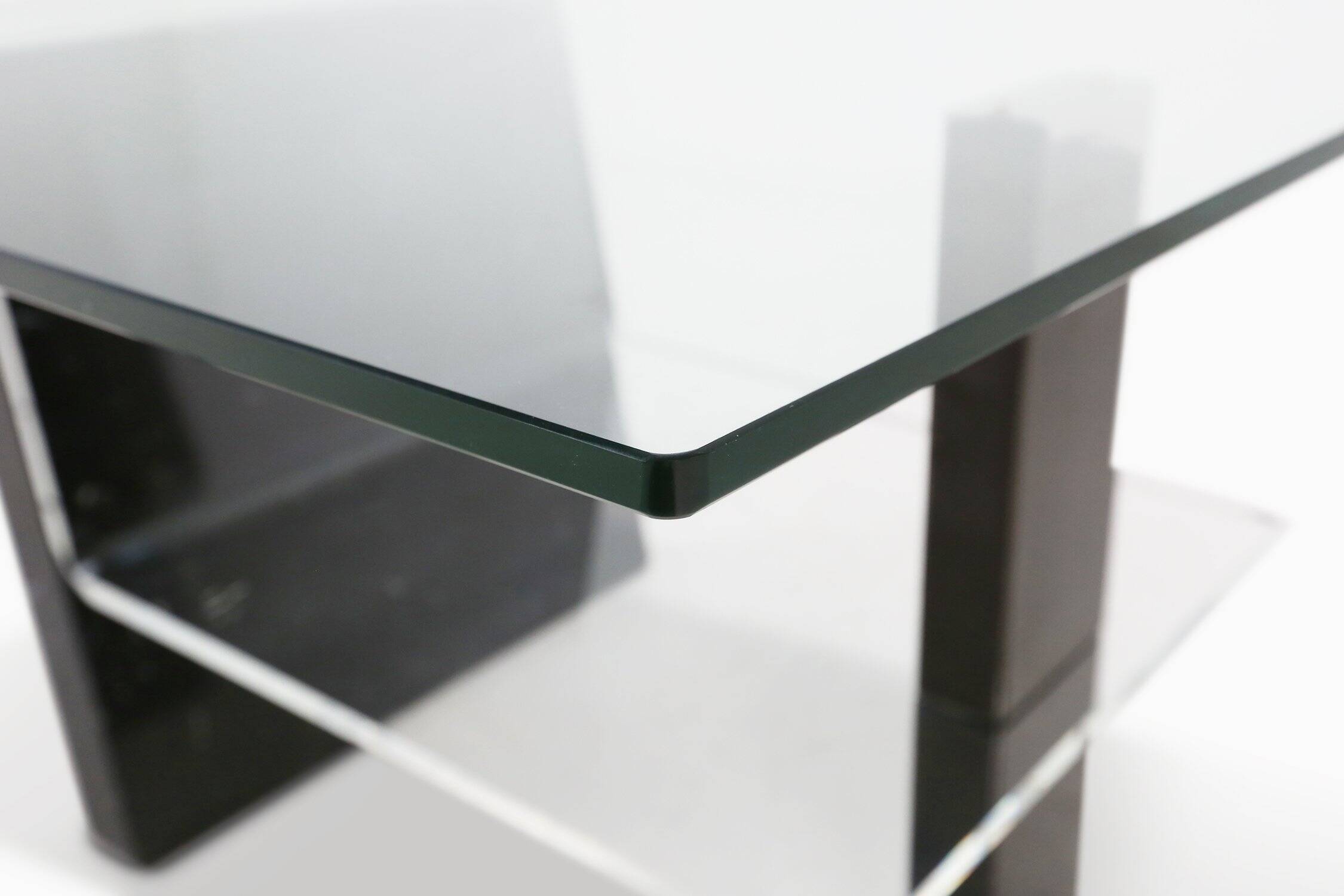 Mid-Century Italian Marble and Glass Coffee Table, 1970s