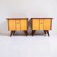 Set of 2 vintage bedside tables, 1960s