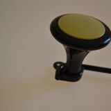 Wall coat rack with 3 hooks circa 1960s