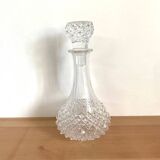 Service à cognac - verres - carafe - longchamp - cristal d’arques  - vintage