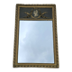 Miroir trumeau à decor d'un médaillon de femme 106cm haut