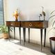 Pair of Vintage Formica Bedside Tables, 1960s - Vintage Furniture