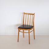 Series of 6 wooden chairs