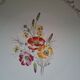 Plat ancien porcelain digoinet sarreguemine