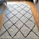 Tapis marocain en laine naturel 250/150