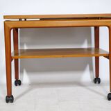Teak Serving Trolley Senator Series by Ole Wanscher for France & Son, 1960s