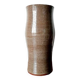Diabolo vase in enameled stoneware signed