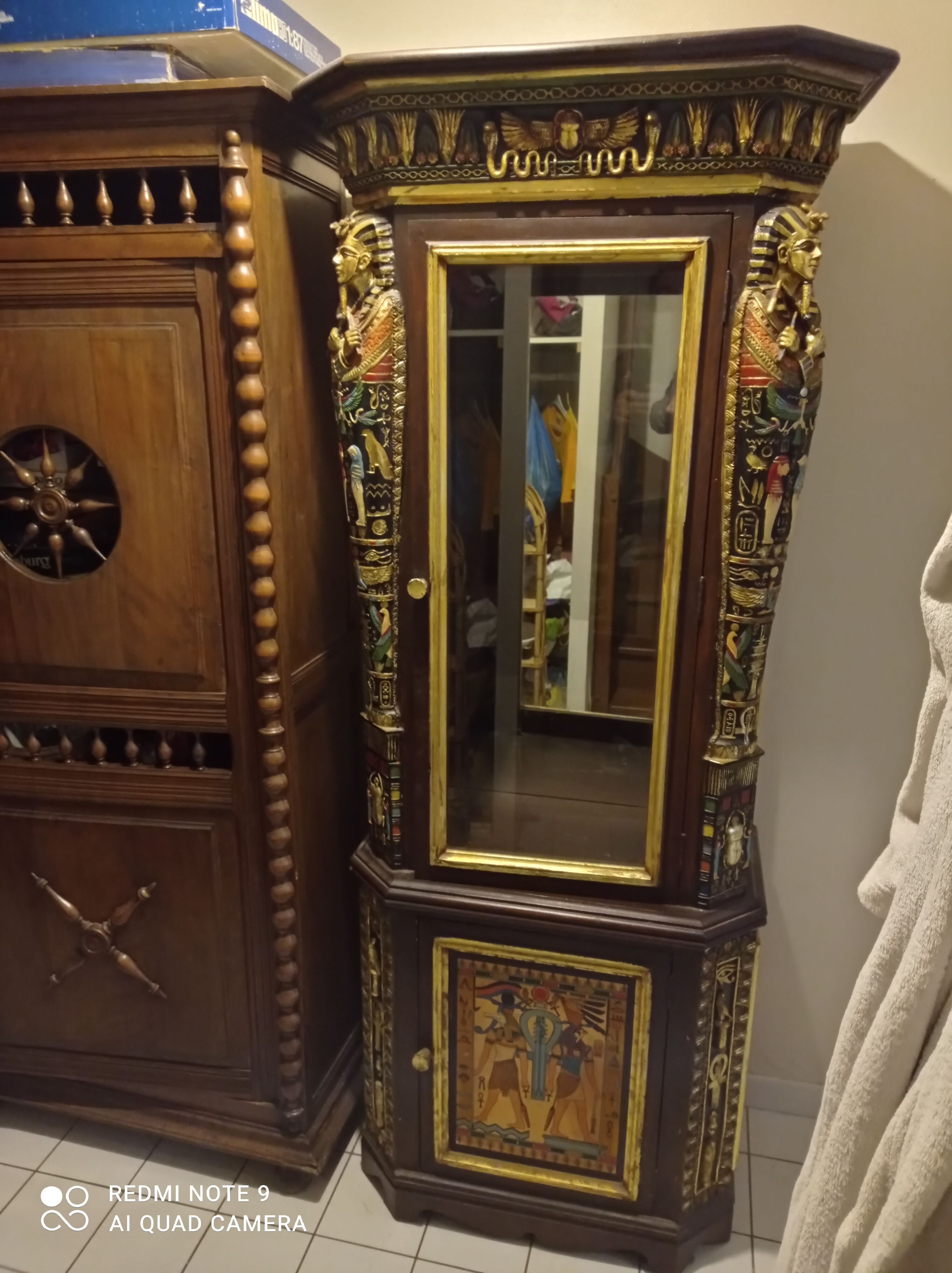 Electrified egyptian style showcase