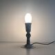 Adjustable head table lamp in aluminium by Philips, 1960s, Germany