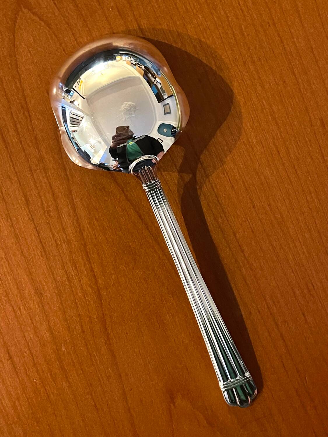 Christofle Aria, serving set, potato spoon