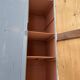 Blue patinated workshop furniture locker room