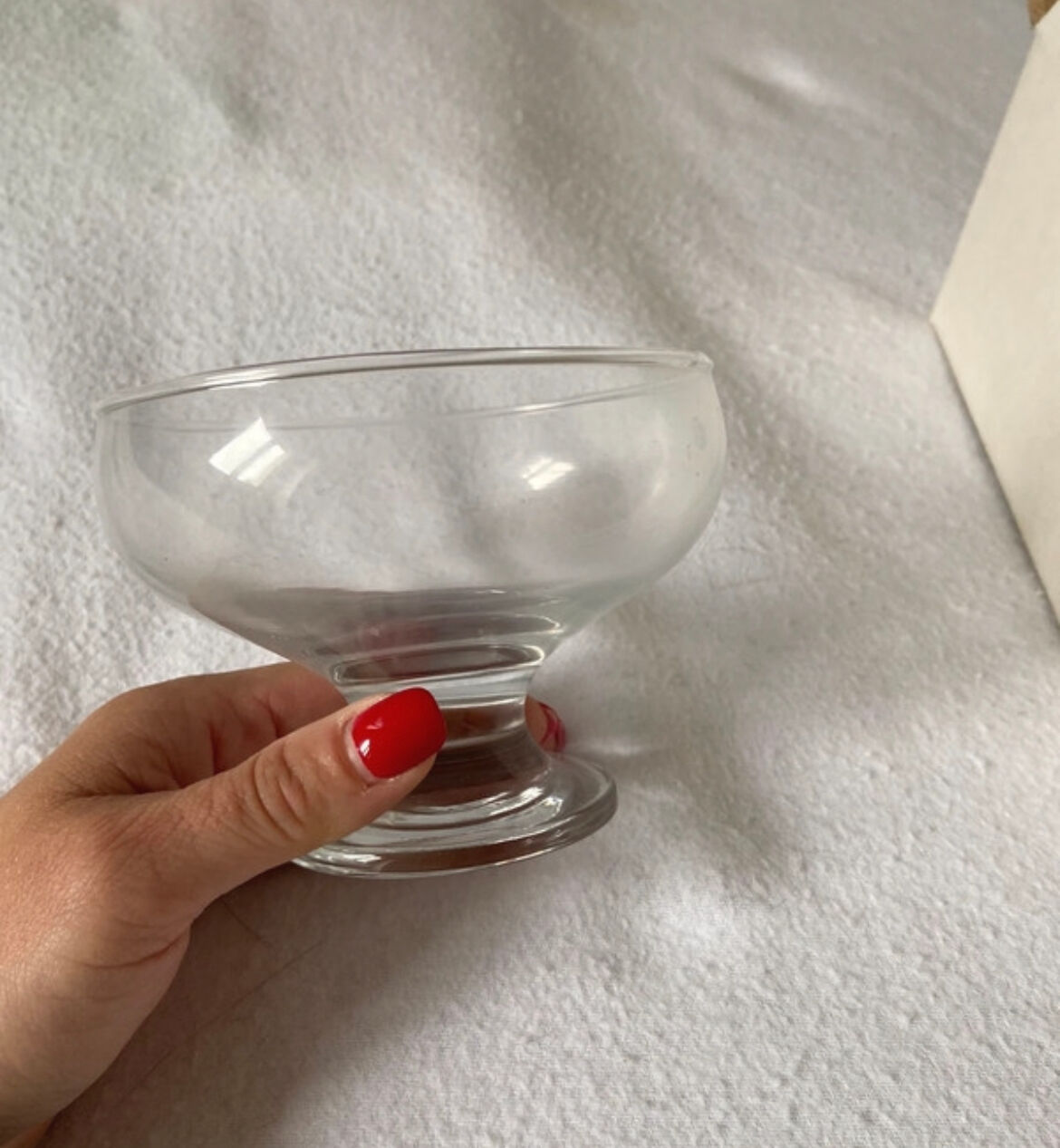 Set of 6 dessert cups