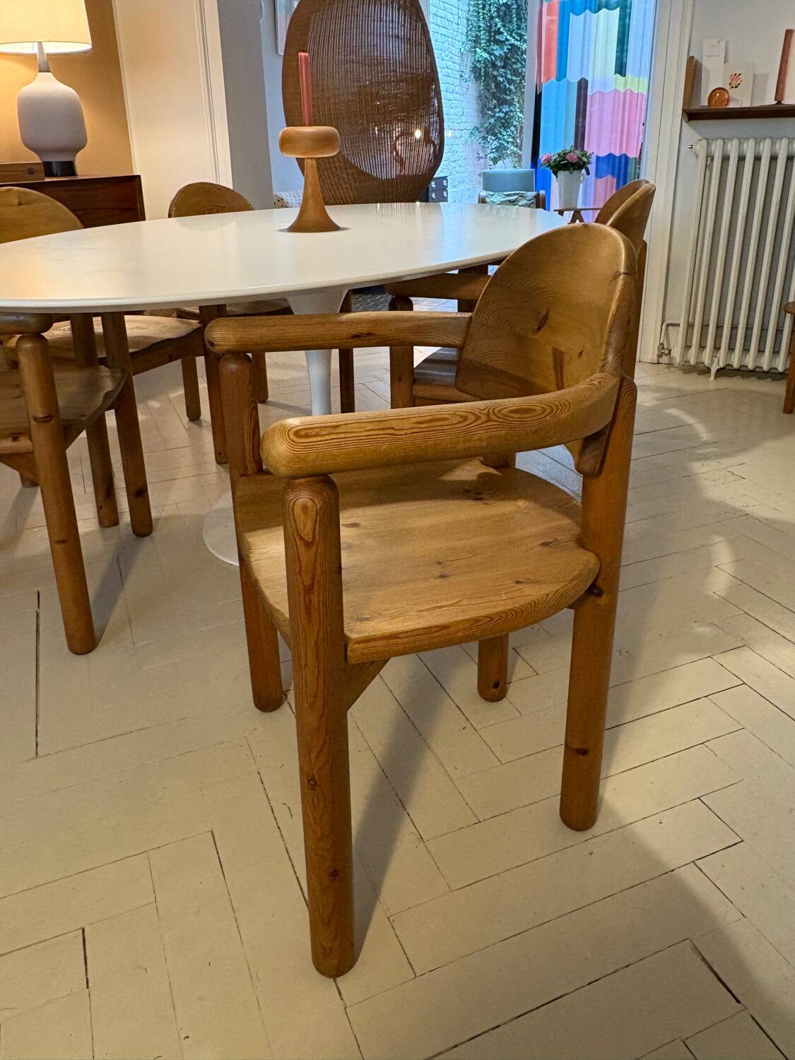 Set of 6 dining chairs by Rainer Daumiller