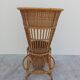 1950 vintage rattan cocktail bar