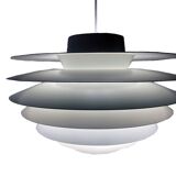 Large Vintage Scandinavian Pendant Lamp • Verona • Svend Middelboe • Nordisk Solar • 1968