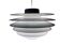 Large Vintage Scandinavian Pendant Lamp • Verona • Svend Middelboe • Nordisk Solar • 1968