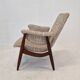 Midcentury Teak Wébé Armchair by Louis Van Teeffelen, 1960's