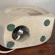 Vintage carved stone lamp signed Arsène Galisson