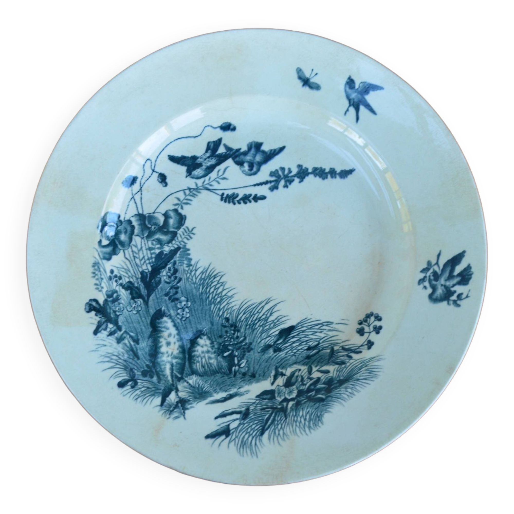 Iron earth serving dish from the Franco-English company