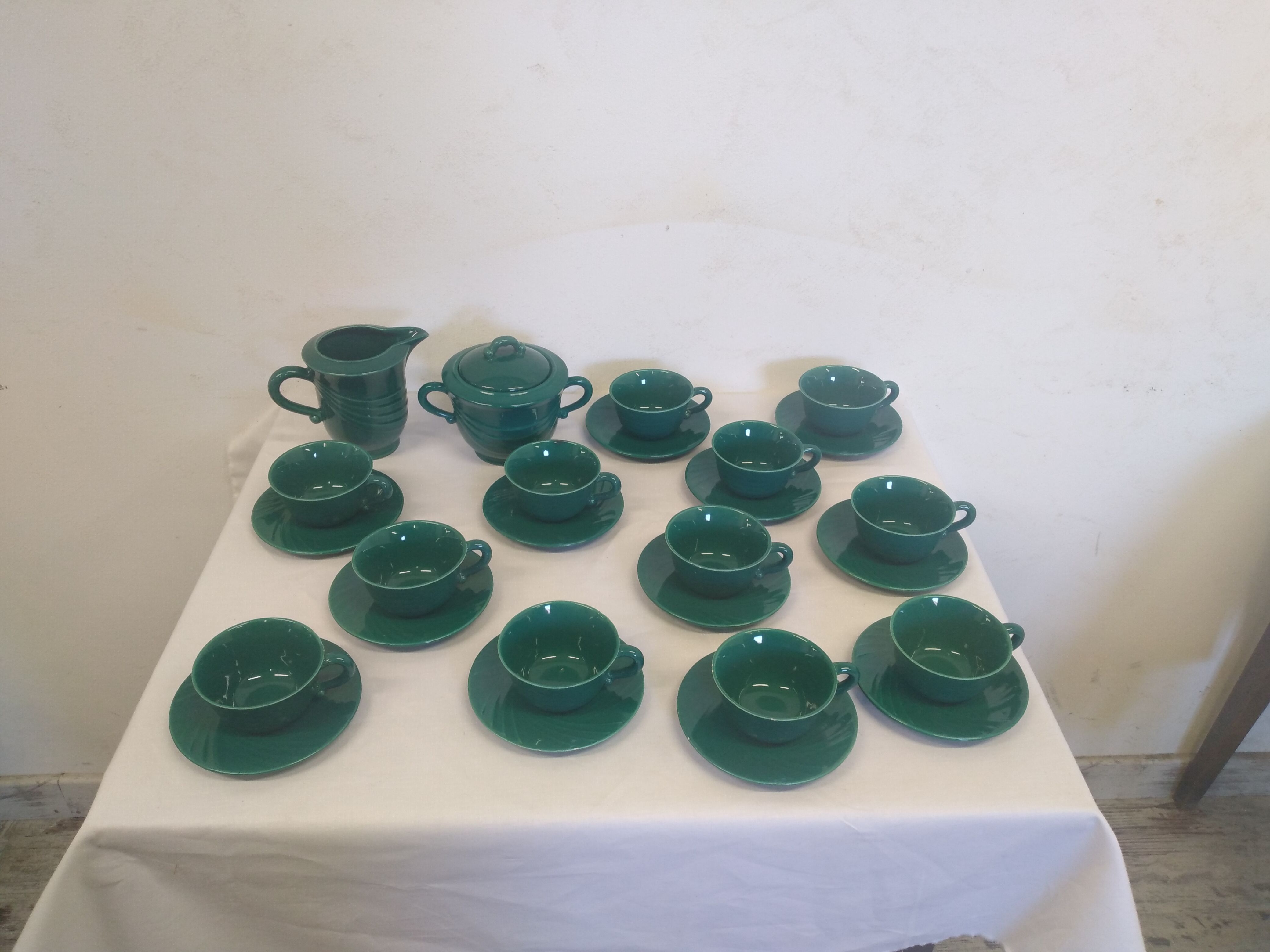 Coffee service p.l france bandeau art deco