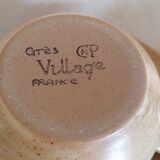 Stoneware milk jug pitcher