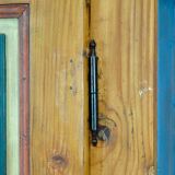 Antique German Hand Painted Cabinet, circa 1850