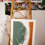 Change fine art giclée print, illustration