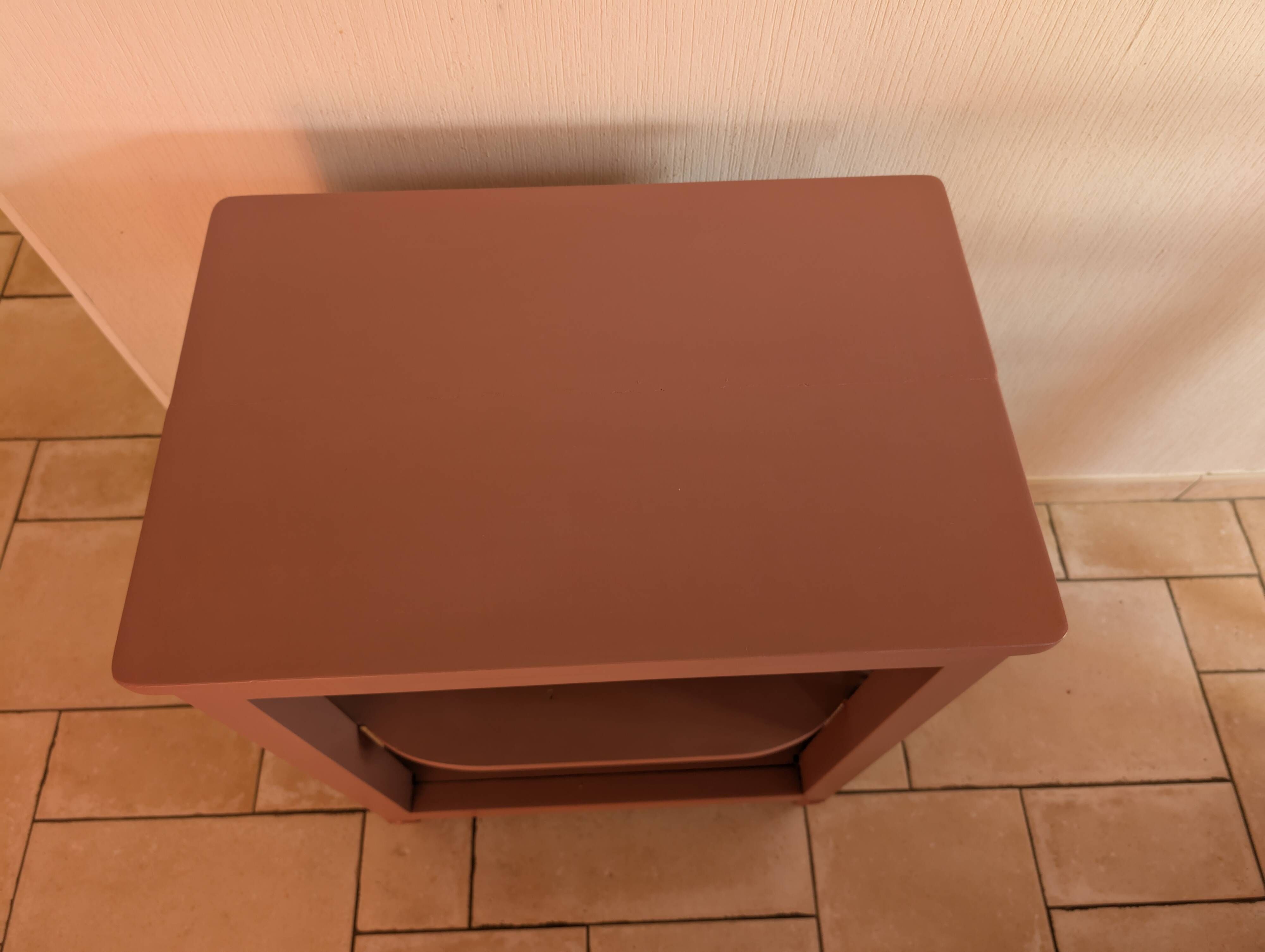 Renovated vintage side table