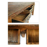 8-drawer wooden table