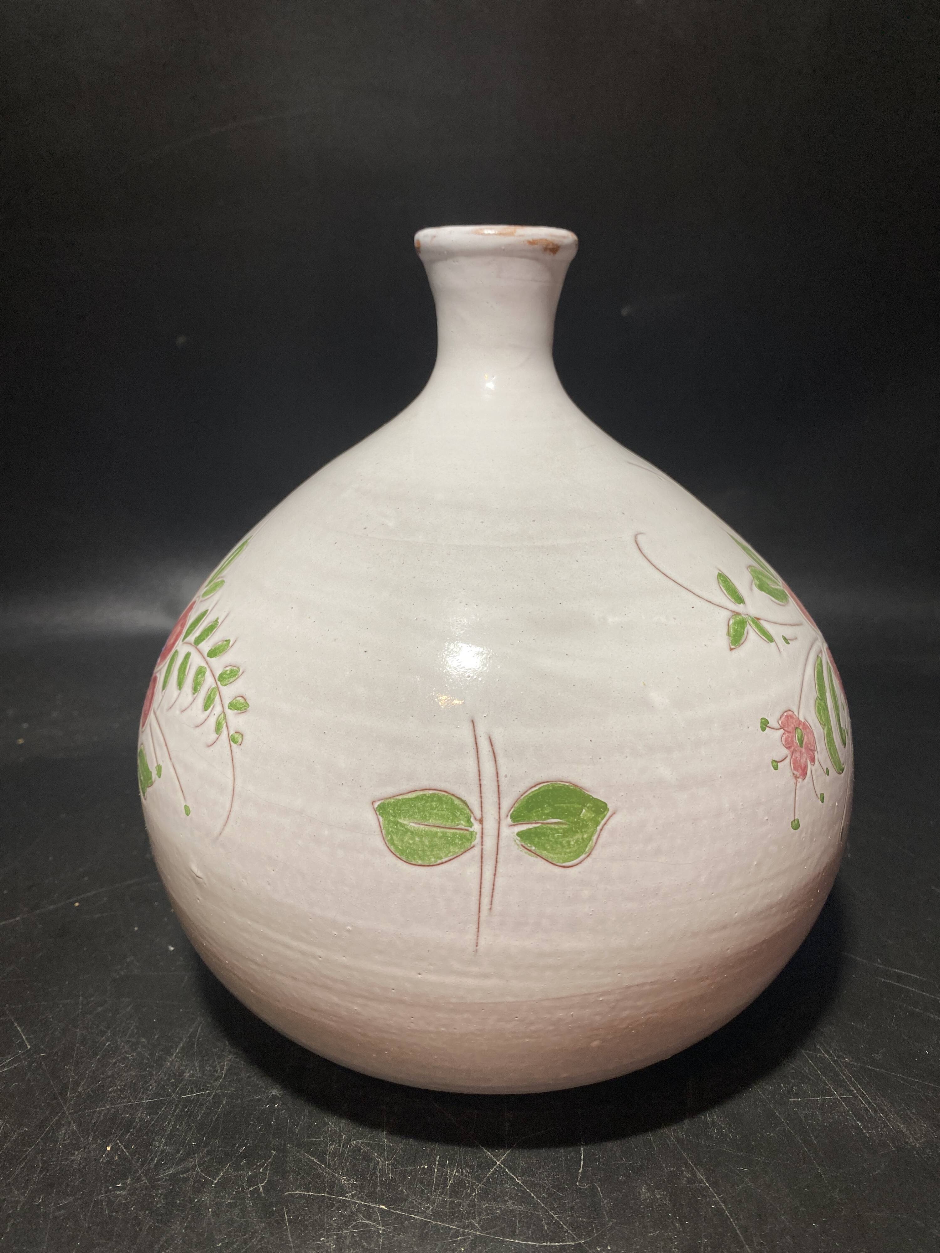Terracotta vase