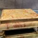 Onyx agate box on claw feet