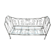 Wrought iron bed child