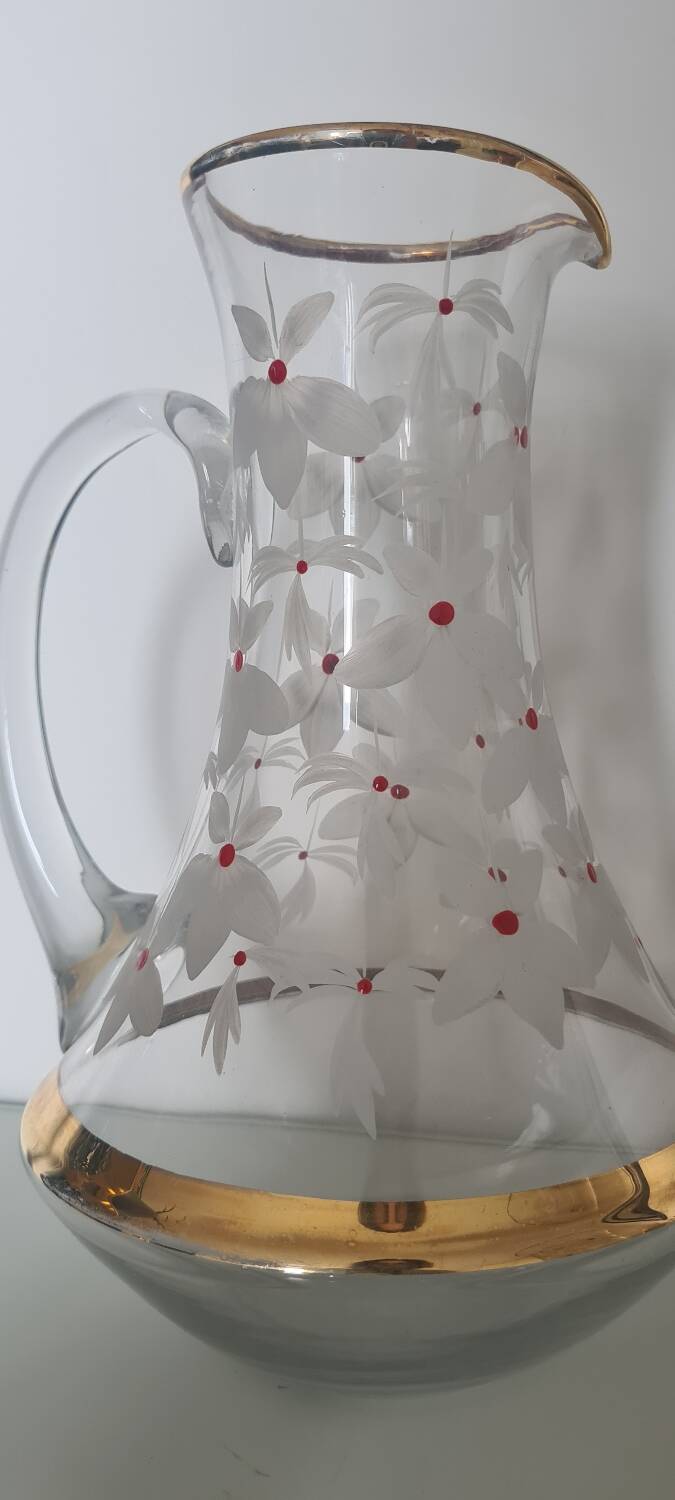 Mid-century lemonade set 1950