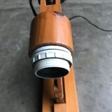 Lampe applique scandinave accordéon zig zag en bois