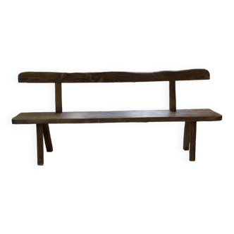 Aranjou elm “T” bench