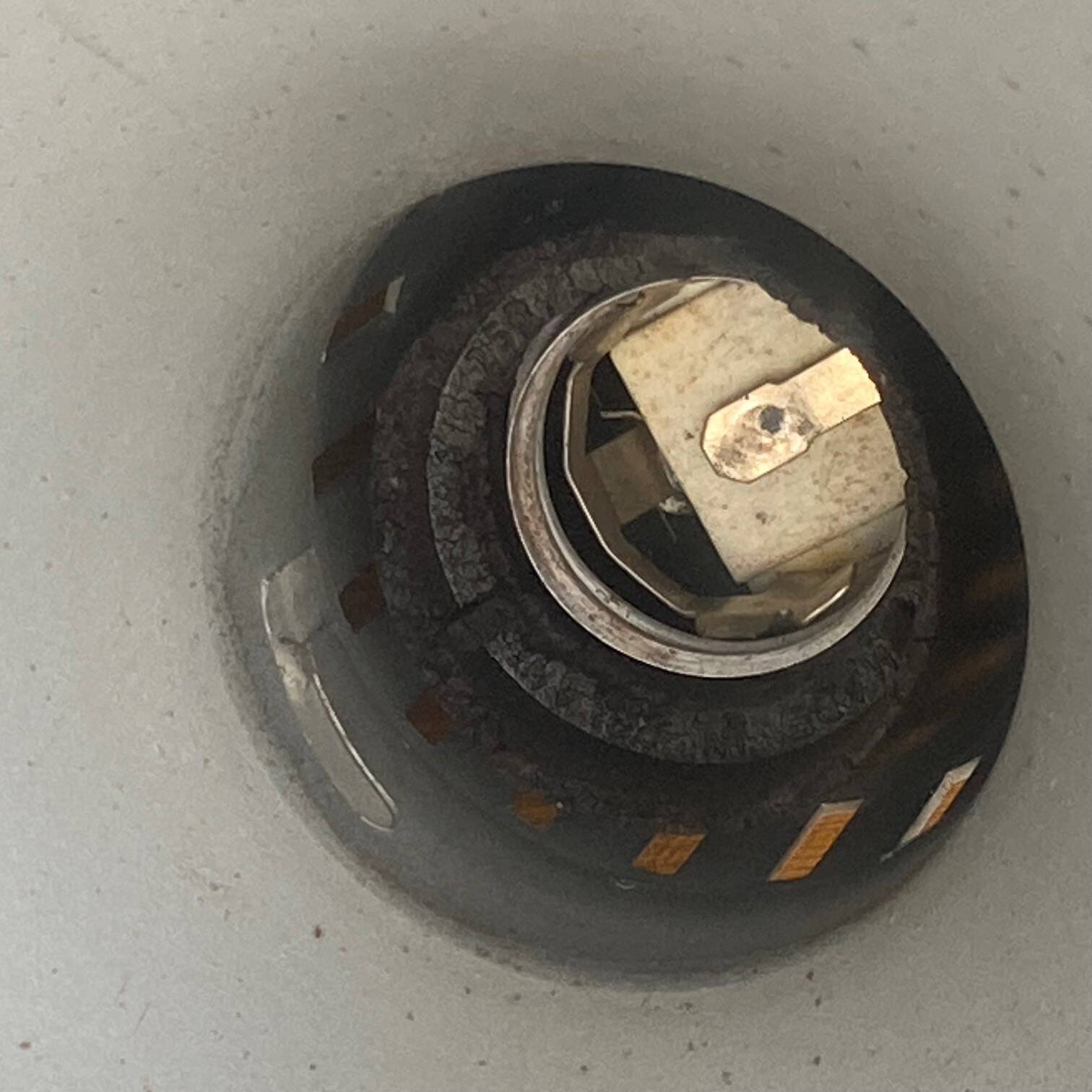 Pair of pendant lights polish design from the 70s