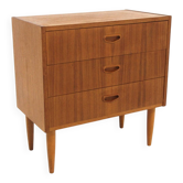 Scandinavian teak chest of drawers, Sweden, 1960