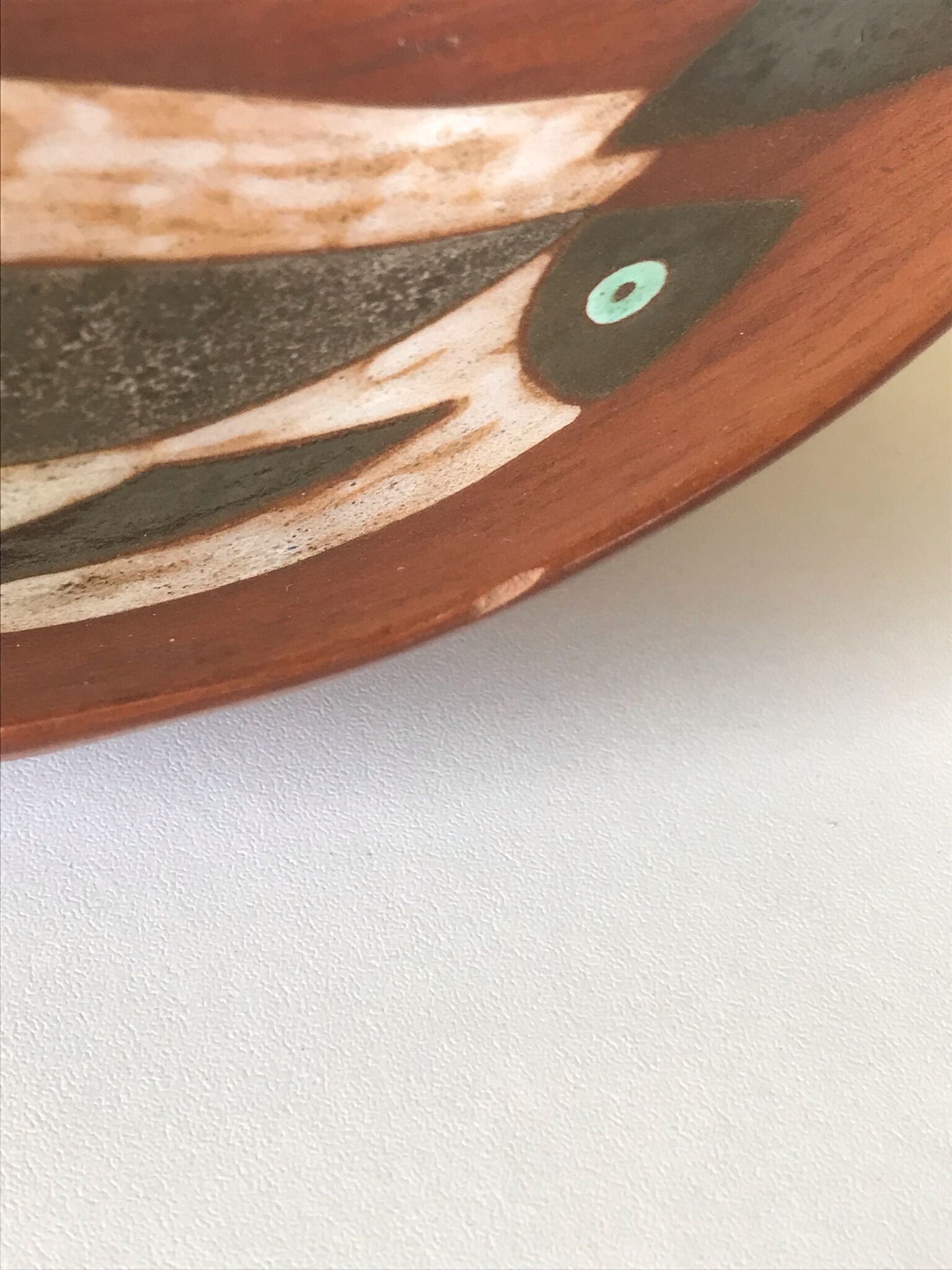 Empty cut danish ceramic pockets 60 signed