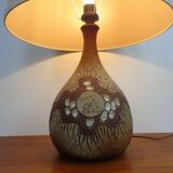 Danish Studio Ceramic Floor Lamp by Mette Løkke Stiil, 1960s