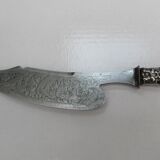 Butter Knife Chiseled Blade, Sleeve Silver Filled - Ecrin