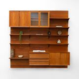 Modular wall unit by Poul Cadovius for Cado, Denmark, 1960s