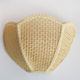 Flower cannage wall sconce